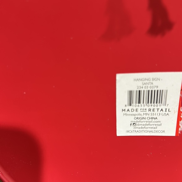 Target BP Hanging Metal Sign - Picture 3 of 6